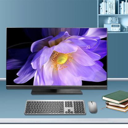 Picture of 27 Inch RAM 16GB SSD 1TB aio pc core i7 cpu all in one PC Office i3 i5 i7 i9 desktop computers