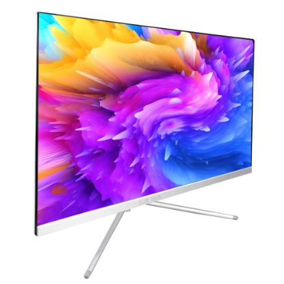 Picture of silver Office Lifting bracket all in one 24 Inch RAM 8GB SSD 1TB desktop computers core i3 i5 i7 cpu all in one pc aio pc