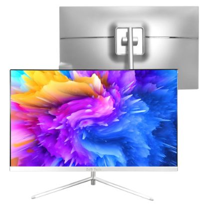 Picture of silver Office Lifting bracket all in one 24 Inch RAM 8GB SSD 1TB desktop computers core i3 i5 i7 cpu all in one pc aio pc