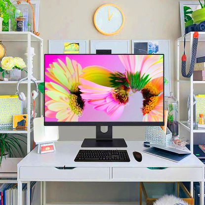 Picture of All In One PC Touch Screen Office 23.8inches DVDRoom High Quality Model