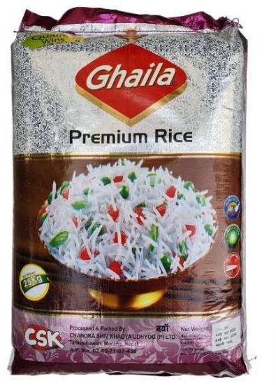 Picture of Ghila Premium Sona Mansuli Rice, 25kg