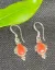 Picture of Pure Silver Earring With Natural Coral /Women/4Gram