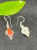 Picture of Pure Silver Earring With Natural Coral /Women/4Gram