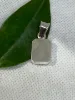 Picture of Pure Silver Pendant With Natural Black Onyx/Men/5 Gram