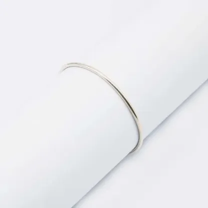 Picture of Pure Silver Bracelet With Natural Garnet /Women/11 Gram