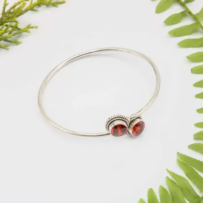 Picture of Pure Silver Bracelet With Zircon/Women/12Gram