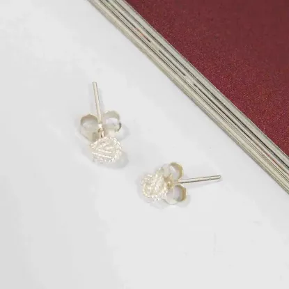 Picture of Pure silver studs