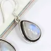 Picture of Pure Silver earring with Natural Moonstone/7.85gm