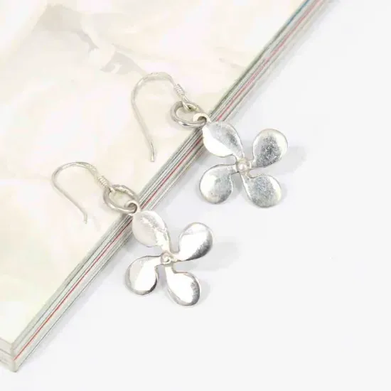 Picture of Pure Solid Silver Hand Made Earring/3.75 gram