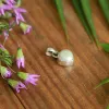 Picture of Pure Silver Pendant With Natural Pearl Unisex / 1.9 Gram