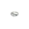 Picture of Pure Silver Ring With Natural Rainbow Moonstone/Men/6.8 Gram