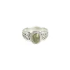 Picture of Pure Silver Ring With Natural Labrodorite/ Women/ 3.5 Gram