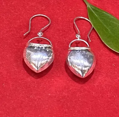 Picture of Pure Silver Makasi Earring/Women/4.7 Gram