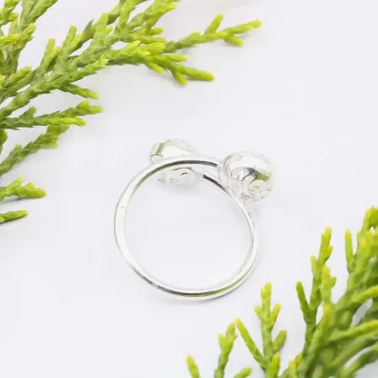 Picture of Pure Silver Ring For Women/ 2.4 Gram