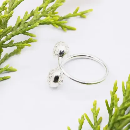 Picture of Pure Silver Ring For Women/ 2.4 Gram