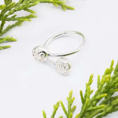 Picture of Pure Silver Ring For Women/ 2.4 Gram