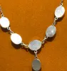 Picture of Pure Silver Necklace With Natural Old Turquoise/Women/31.5 Gram
