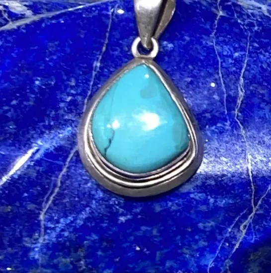Picture of Pure Silver Pendant With Natural Pendant/Unisex/7.5 Gram