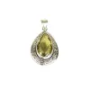 Picture of Pure Silver Pendant With Natural Smokey Topaz/Women/16 Gram