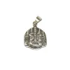 Picture of Pure Silver Bhairab Design Pendant/Unisex/2 Gram