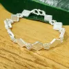 Picture of Silver Carved Design Bracelet For Men-13.90G