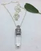 Picture of Pure Silver Pendant With Natural Crystal/22.5