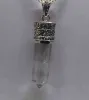 Picture of Pure Silver Pendant With Natural Crystal/22.5