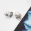Picture of Pure Silver Valentine Stud With Natural Marcasite