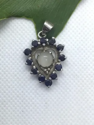 Picture of Rhodium Plated Silver Pendent/5.2 Gram