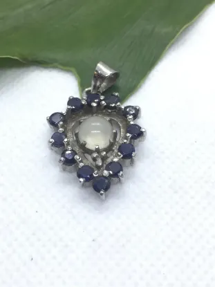 Picture of Rhodium Plated Silver Pendent/5.2 Gram