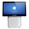 Picture of Manufacturer supply Streamline & Fashion Design Touch Screen POS System machine 15.6 +11.6 inch POS terminal Epos cash register