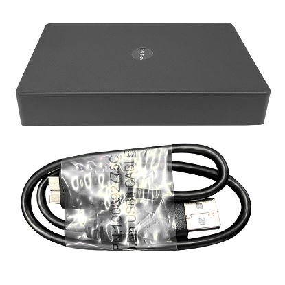 Picture of Mobile hard disk 1TB usb3.0 simplified 2.5 -inch mechanical hard disk high -speed light and portable compatible PS4