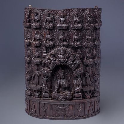 Picture of Tara Carved Wooden Thangka