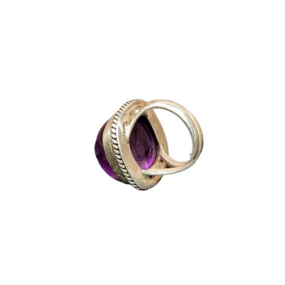 Picture of Ring, Designer Silver Jewellery with Amachyist