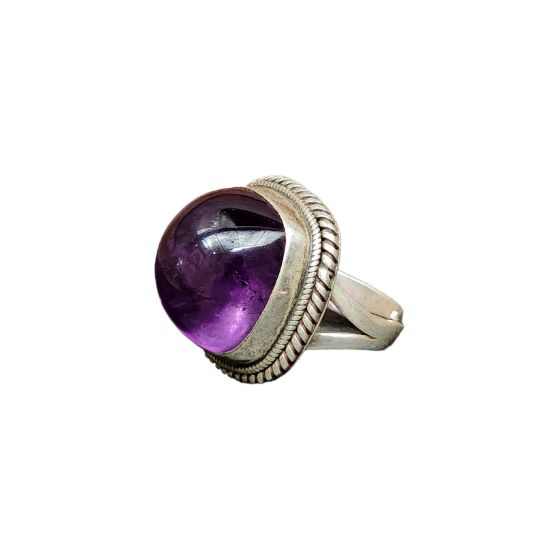 Picture of Ring, Designer Silver Jewellery with Amachyist