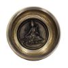 Picture of Nepali High Quality Seven Metal Bronze Singing Bowl, Green Tara Carved