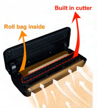 Picture of Patent Design Vacuum Sealer