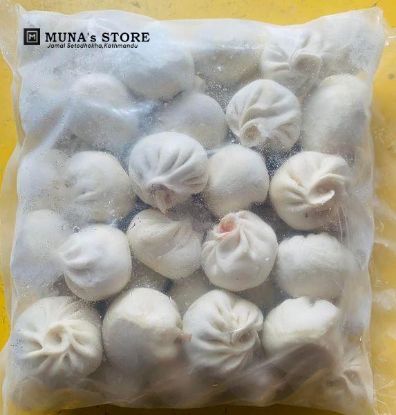 Picture of Homemade frozen Buff momo-2 plate