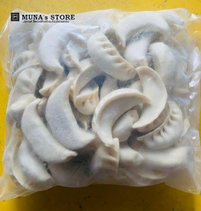 Picture of Homemade frozen chicken momo-2 plate