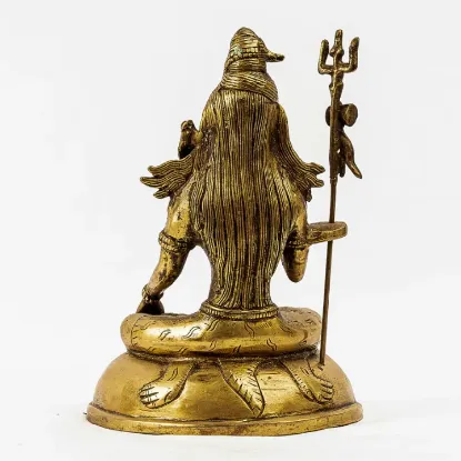 Picture of Lord Shiva Statue / Metal Lord Shiva Statue / Brass / Murti