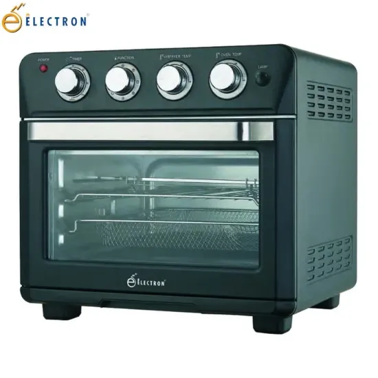 Picture of Electron Elvo-25AF MECHANICAL AIR FRYER Electric Oven 1700W - (Black)
