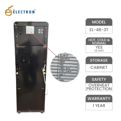 Picture of Electron Hot Cold & Normal Water Dispenser | 3 Tap
