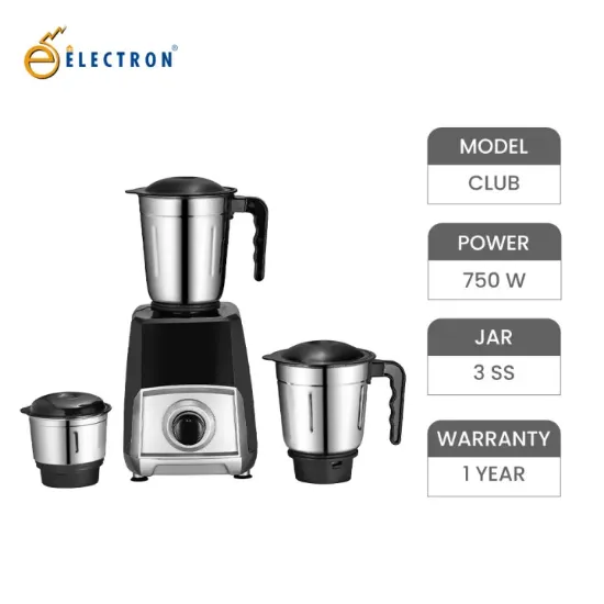Picture of Electron 750W Mixer Grinder (club-750w)