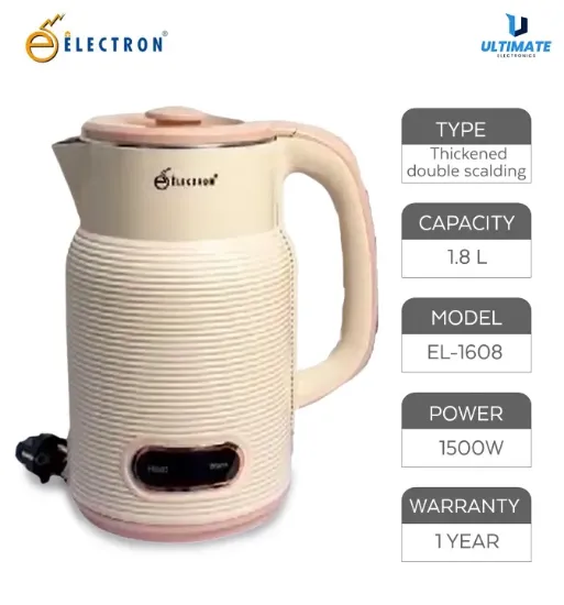 Picture of Electron 1.8 L Electric Jug with Express indicator switch (EL-1608)