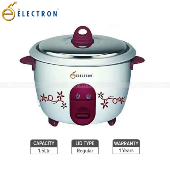 Picture of Electron El-5115 Open Rice Cooker - 1.5 Ltrs