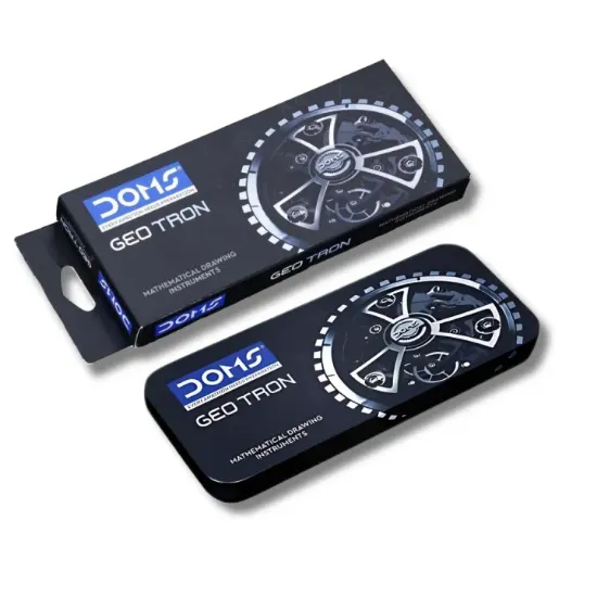 Picture of DOMS Geo Tron Geometry Box | Set Of 11 Mathematical Drawing Instruments