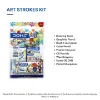 Picture of Doms Art Strokes Kit- 9 Items In 1 Kit | DOMS Value Art Set For Kids | Comprehensive Art Combination Kit