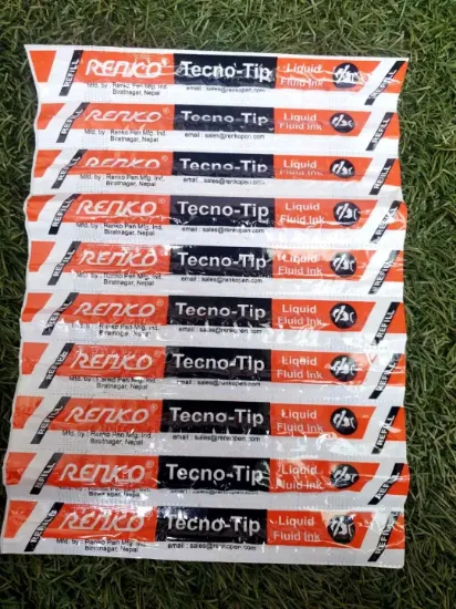 Picture of Cello Technotip Ball Pen Black Refill (Set of 10 pcs)