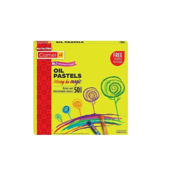 Picture of Camel Oil Pastels, 50 Shades