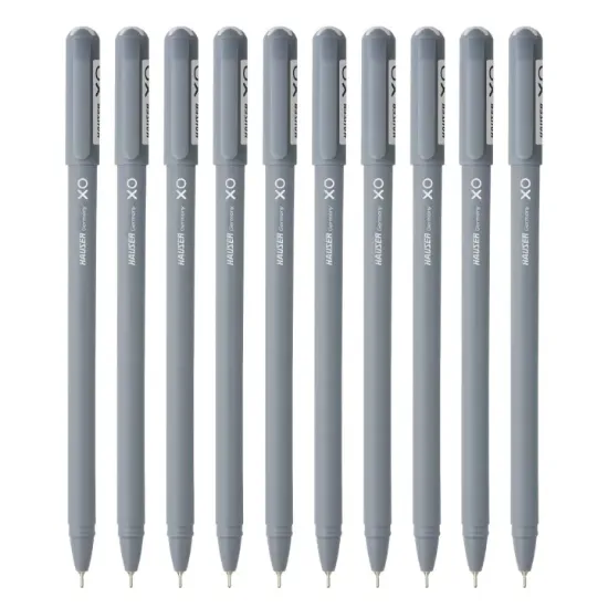 Picture of Hauser XO Ball Pen (Pack of 10)-Black